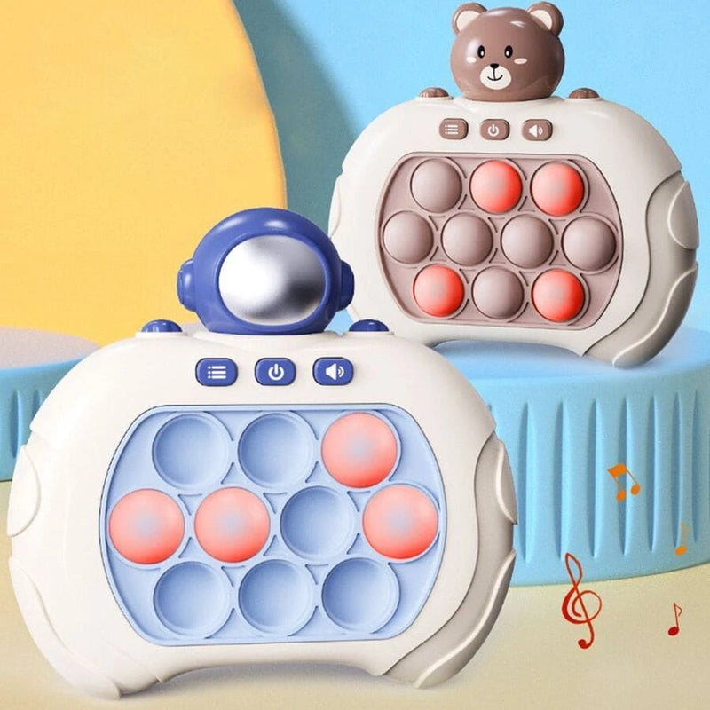 Brinquedo Anti-Stress de Fidget com Luz - Push & Pop Game Rápido Pop It Eletrônico Brinquedo Máquina De Jogo Jogo De Bolhas De E