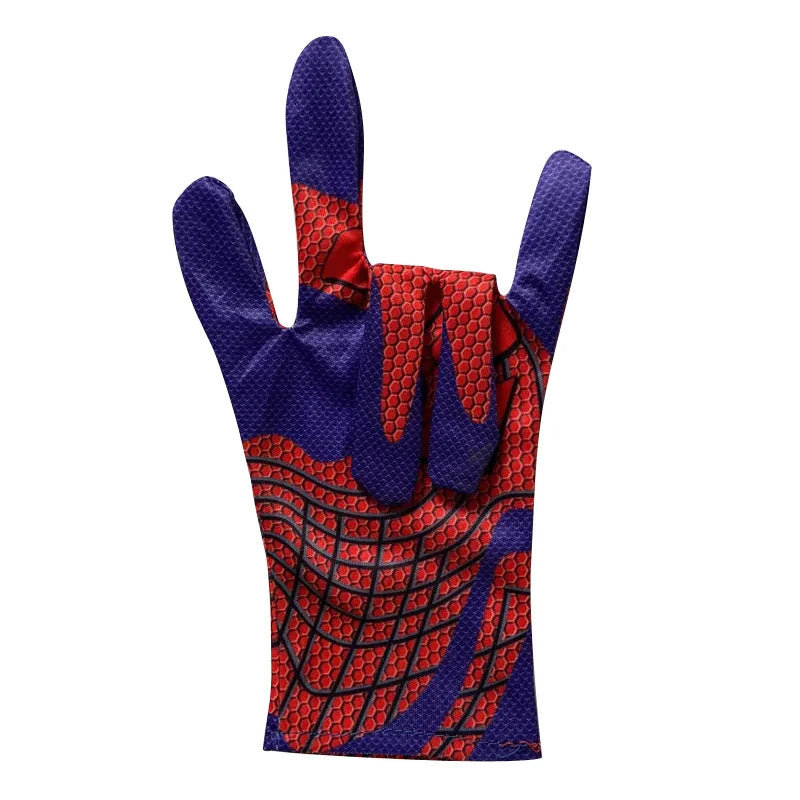 Marvel spiderman cosplay lançador de luva plástico anime figura conjunto brinquedo super-herói lançador pulso crianças brinquedos engraçados menino presentes aniversário